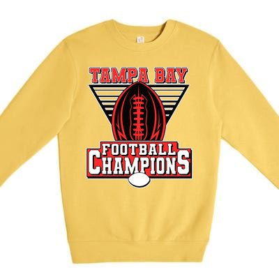 Tampa Bay Football Champions Sports Fans Premium Crewneck Sweatshirt