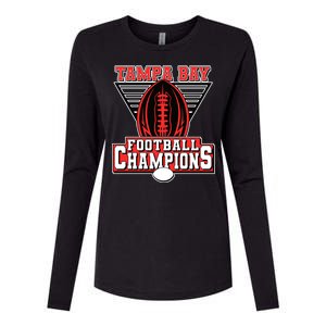 Tampa Bay Football Champions Sports Fans Womens Cotton Relaxed Long Sleeve T-Shirt