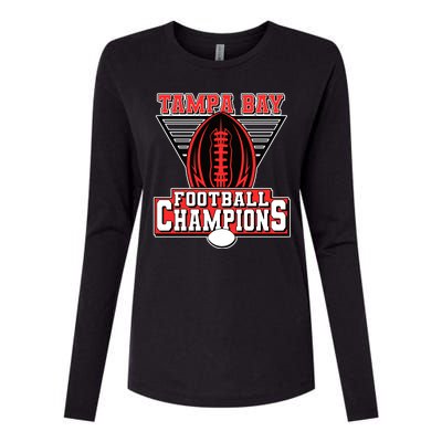 Tampa Bay Football Champions Sports Fans Womens Cotton Relaxed Long Sleeve T-Shirt