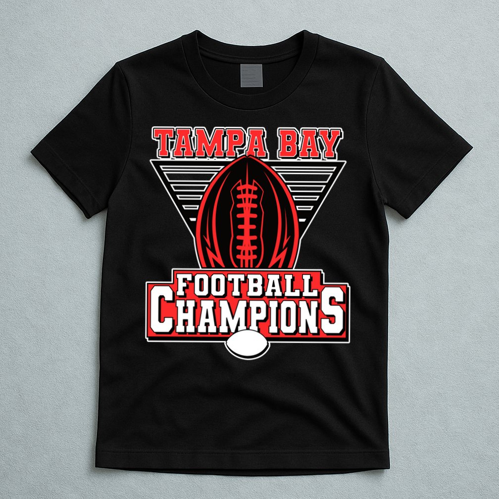 Tampa Bay Football Champions Sports Fans T-Shirt