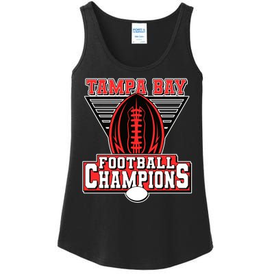 Tampa Bay Football Champions Sports Fans Ladies Essential Tank