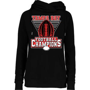 Tampa Bay Football Champions Sports Fans Womens Funnel Neck Pullover Hood