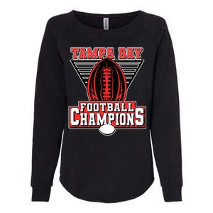 Tampa Bay Football Champions Sports Fans Womens California Wash Sweatshirt