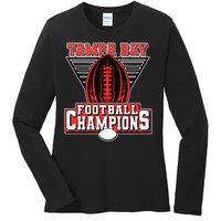 Tampa Bay Football Champions Sports Fans Ladies Long Sleeve Shirt