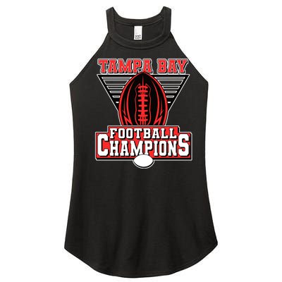 Tampa Bay Football Champions Sports Fans Women’s Perfect Tri Rocker Tank