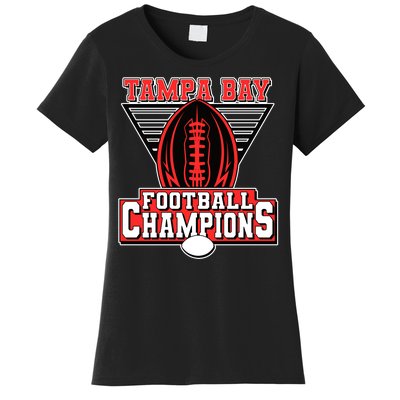 Tampa Bay Football Champions Sports Fans Women's T-Shirt