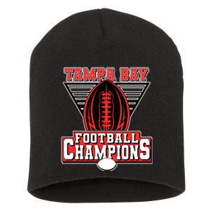 Tampa Bay Football Champions Sports Fans Short Acrylic Beanie