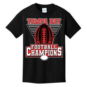 Tampa Bay Football Champions Sports Fans Kids T-Shirt