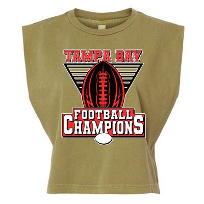 Tampa Bay Football Champions Sports Fans Garment-Dyed Women's Muscle Tee