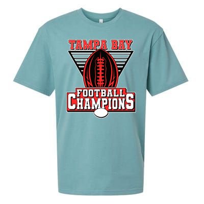 Tampa Bay Football Champions Sports Fans Sueded Cloud Jersey T-Shirt