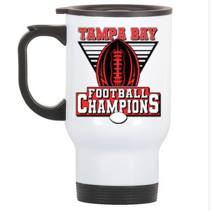 Tampa Bay Football Champions Sports Fans Stainless Steel Travel Mug