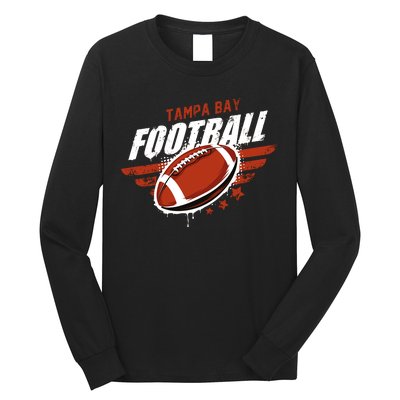 Tampa Bay Football Distress Long Sleeve Shirt