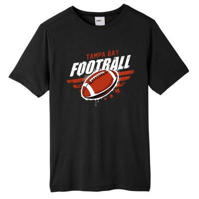 Tampa Bay Football Distress Tall Fusion ChromaSoft Performance T-Shirt