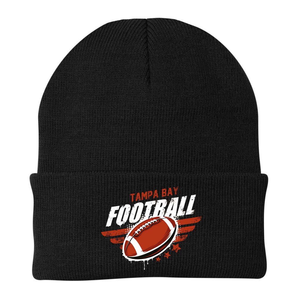 Tampa Bay Football Distress Beanie