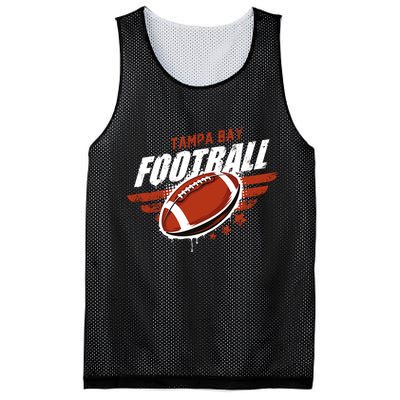 Tampa Bay Football Distress Mesh Reversible Basketball Jersey Tank