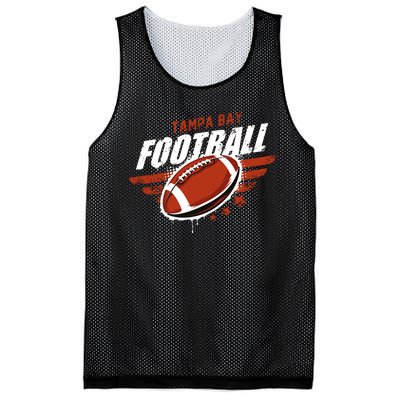 Tampa Bay Football Distress Mesh Reversible Basketball Jersey Tank