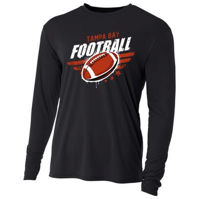 Tampa Bay Football Distress Cooling Performance Long Sleeve Crew