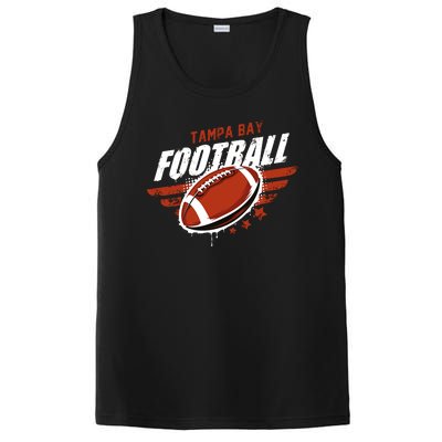 Tampa Bay Football Distress PosiCharge Competitor Tank