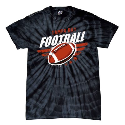 Tampa Bay Football Distress Tie-Dye T-Shirt