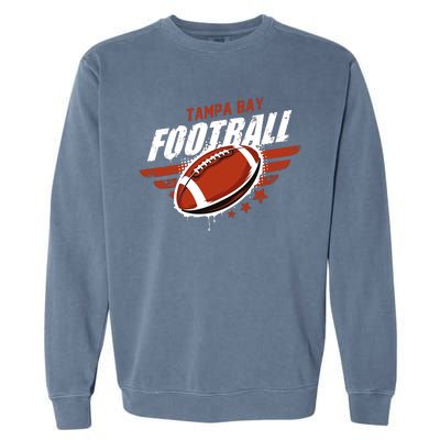 Tampa Bay Football Distress Garment-Dyed Sweatshirt