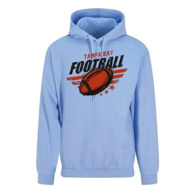 Tampa Bay Football Distress Unisex Surf Hoodie