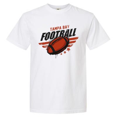 Tampa Bay Football Distress Garment-Dyed Heavyweight T-Shirt