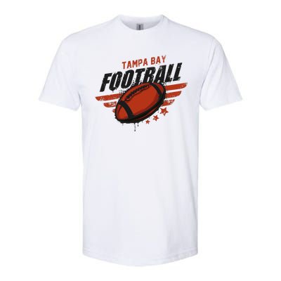 Tampa Bay Football Distress Softstyle CVC T-Shirt