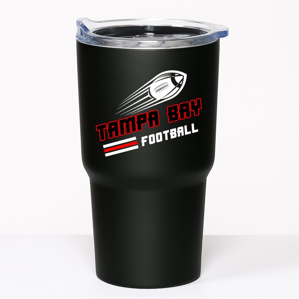 Tampa Bay Football Fan Tumbler