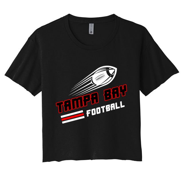 Tampa Bay Football Fan Crop Top
