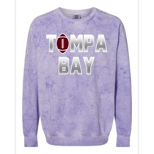 Tampa Bay Football For The Win Colorblast Crewneck Sweatshirt