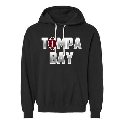 Tampa Bay Football For The Win Garment-Dyed Fleece Hoodie