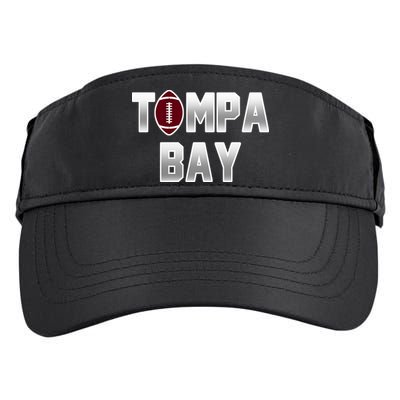 Tampa Bay Football For The Win Adult Drive Performance Visor