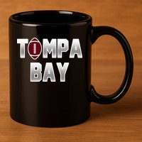 Tampa Bay Football For The Win 11oz C Handle Ceramic Mug