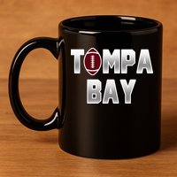 Tampa Bay Football For The Win 11oz C Handle Ceramic Mug