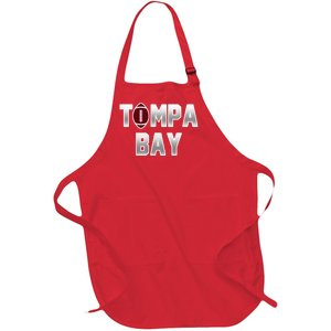 Tampa Bay Football For The Win Full-Length Apron With Pockets