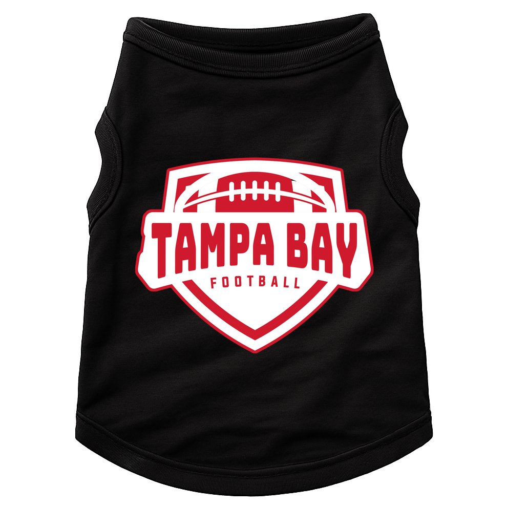 Tampa Bay Football Shield Doggie Tank