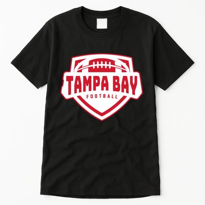 Tampa Bay Football Shield Tall T-Shirt