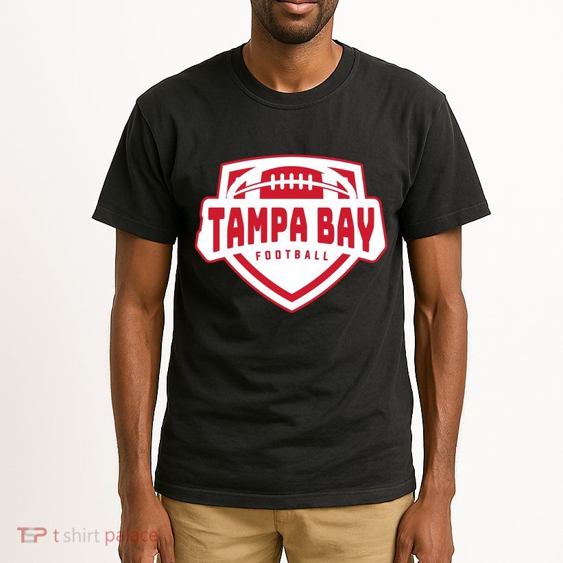 Tampa Bay Football Shield Tall T-Shirt