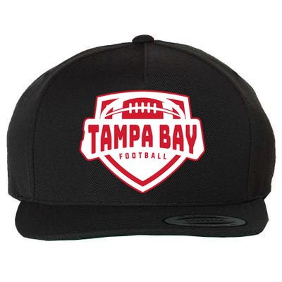 Tampa Bay Football Shield Wool Snapback Cap