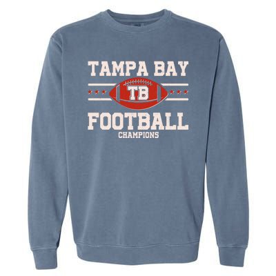 Tampa Bay TB Football Champions Garment-Dyed Sweatshirt