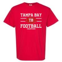 Tampa Bay TB Football Champions Garment-Dyed Heavyweight T-Shirt