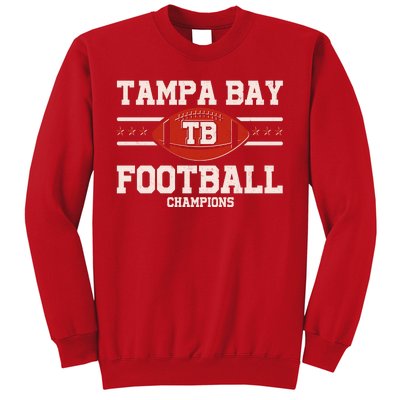 Tampa Bay TB Football Champions Sweatshirt