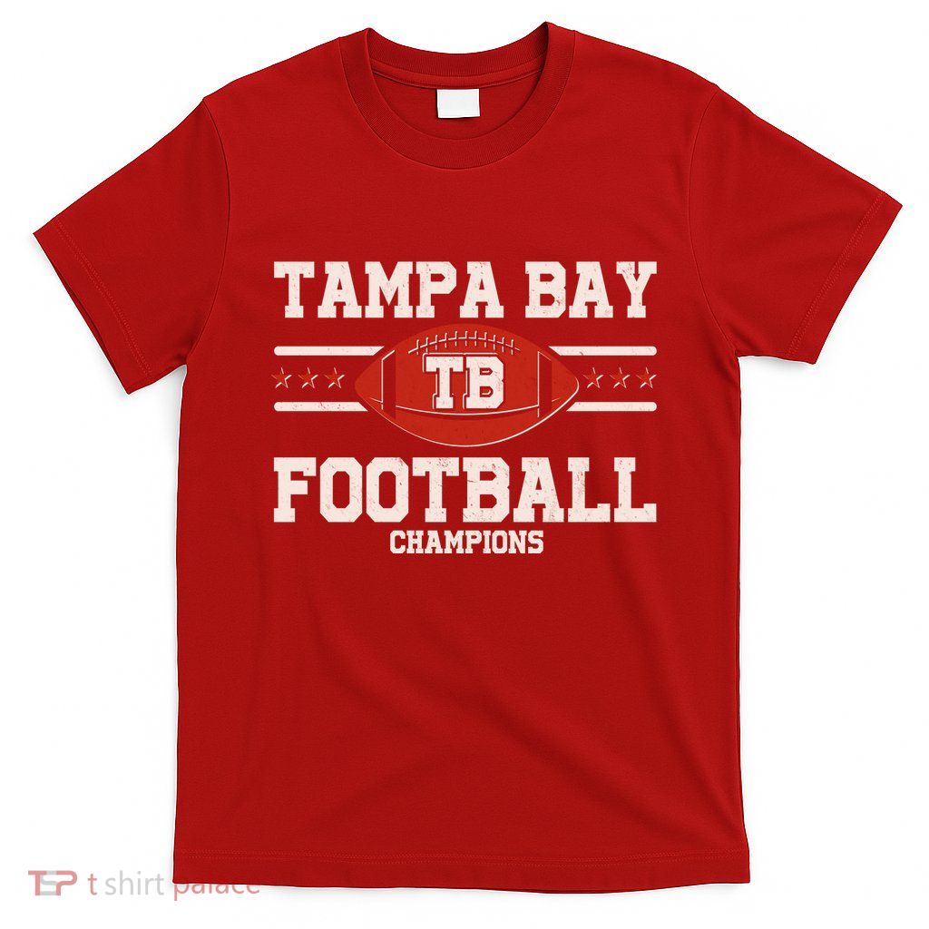 Tampa Bay TB Football Champions T-Shirt