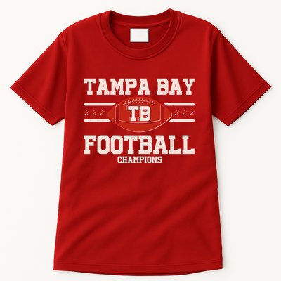 Tampa Bay TB Football Champions Tall T-Shirt