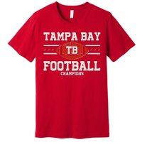 Tampa Bay TB Football Champions Premium T-Shirt