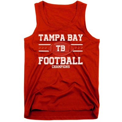 Tampa Bay TB Football Champions Tank Top