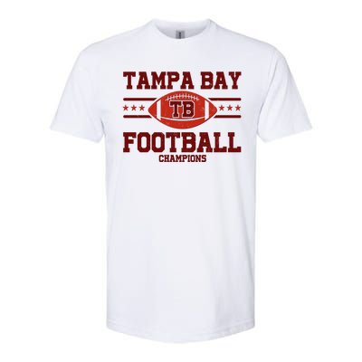 Tampa Bay TB Football Champions Softstyle CVC T-Shirt