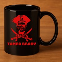 Tampa Brady 11oz C Handle Ceramic Mug
