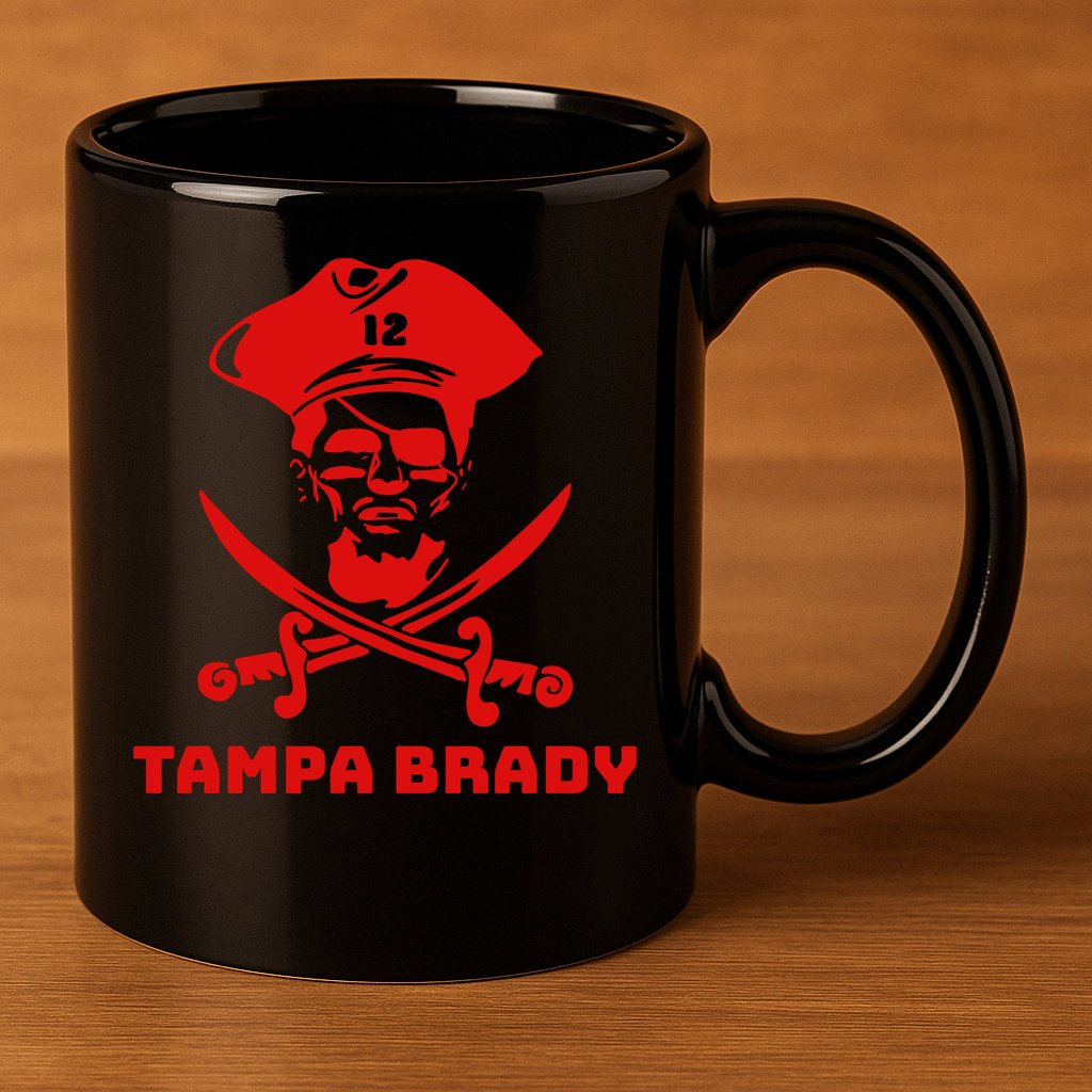 Tampa Brady 11oz C Handle Ceramic Mug