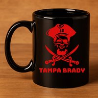 Tampa Brady 11oz C Handle Ceramic Mug
